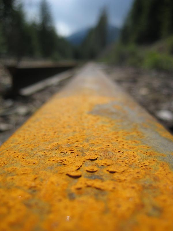 Old man rail track